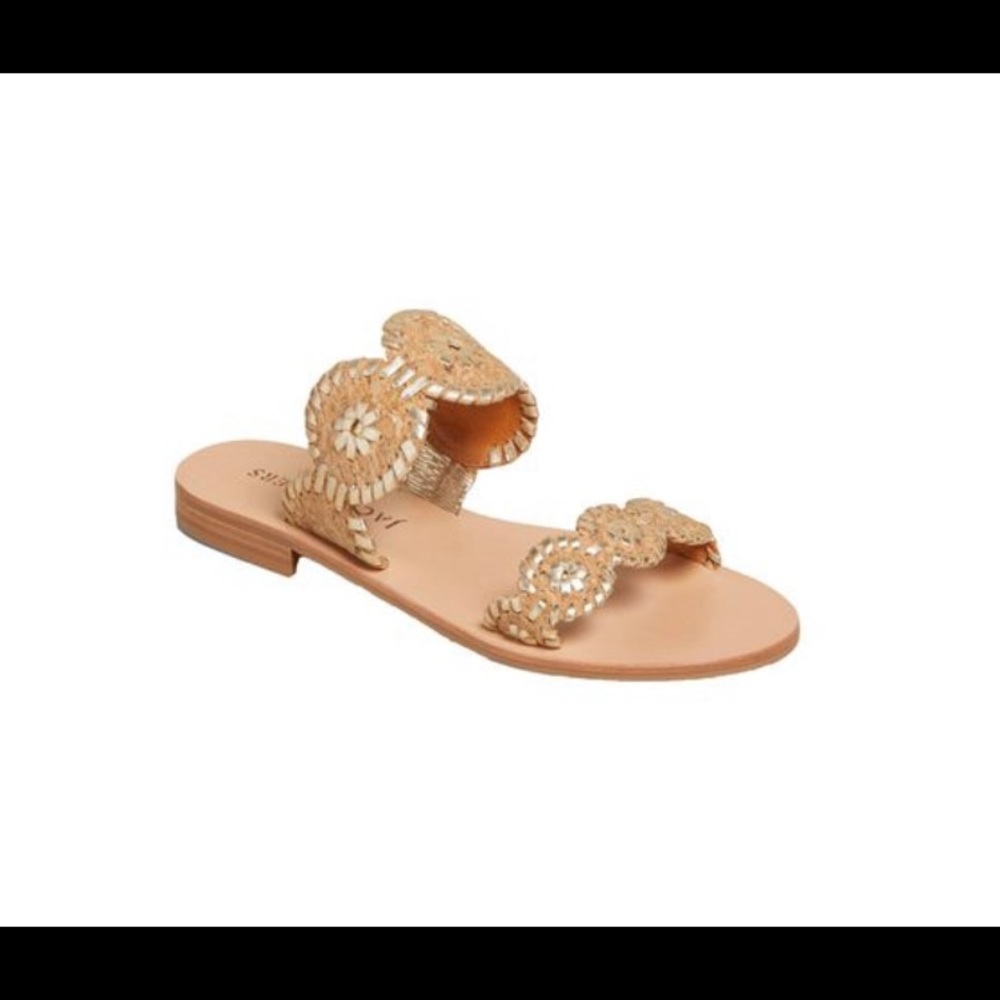 Jack Rogers Lauren Cork Sandals Size 7.5 W